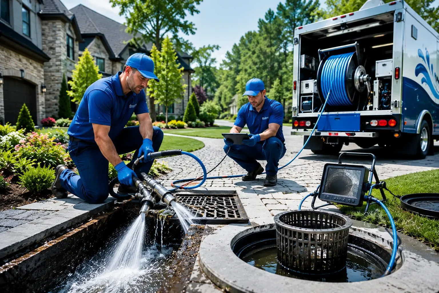 Local outdoor drain cleaning professionals in Edgewood, IA
