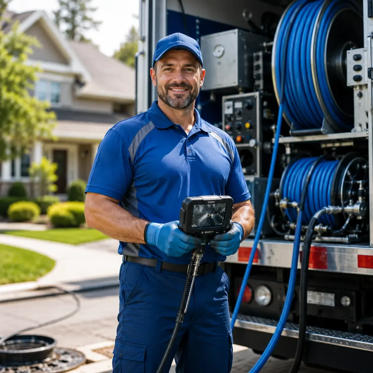 Local outdoor drain cleaning specialists in Edgewood, IA